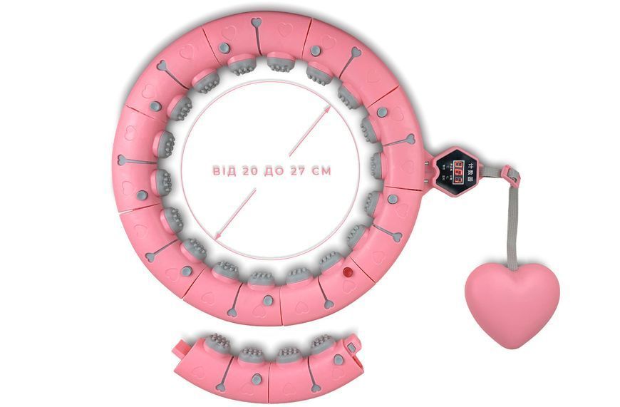 Хулахуп Hoop Balance Pro с утяжелителем и счетчиком EasyFit 2124455 фото