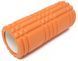 Массажный ролик Grid Roller 33 см v.1.0 Оранжевый EasyFit 2124081 фото 1