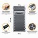 Массажный коврик с подушкой (аппликатор Кузнецова) Серый с черным EasyFit 2124195 фото 2