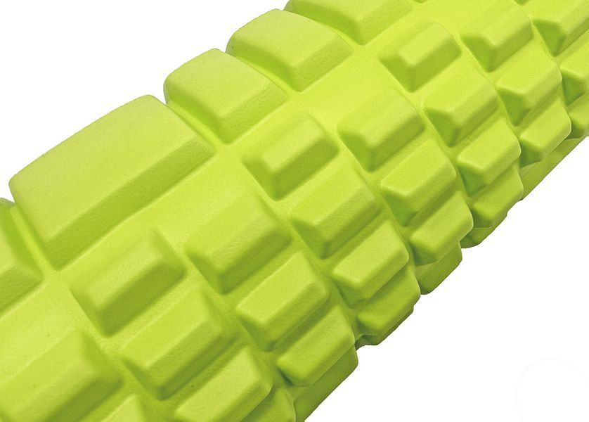 Массажный ролик Grid Roller 33 см v.1.1 Салатовый EasyFit 2124026 фото