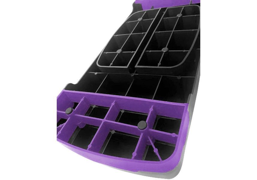 Степ-платформа Step-B 2-ступенчатая фиолетовая EasyFit 2123954 фото