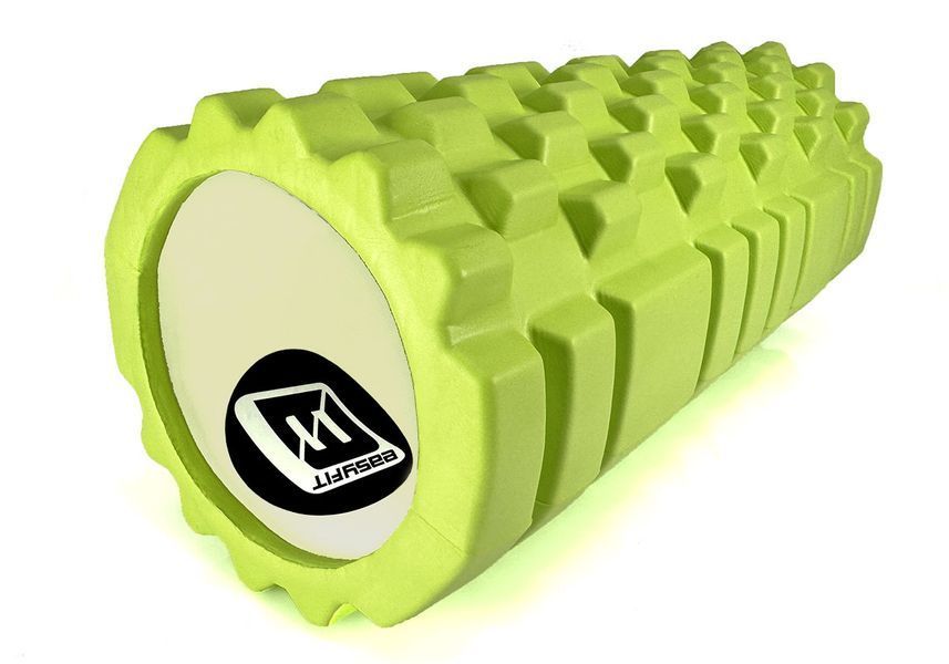 Массажный ролик Grid Roller 33 см v.1.1 Салатовый EasyFit 2124026 фото