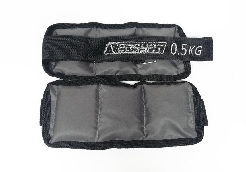 Утяжелители для ног и рук с металлом Metal 0,5 кг (пара) EasyFit 2123976 фото
