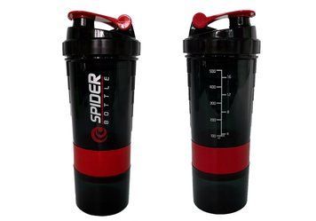 Шейкер спортивный Spider 0,5 л Черно-красный EasyFit 2124560 фото