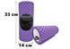 Масажний ролик Grid Roller Light 33 см Фіолетовий EasyFit 2124121 фото 1