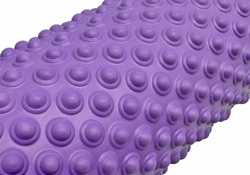 Масажний ролик Grid Roller Light 33 см Фіолетовий EasyFit 2124121 фото