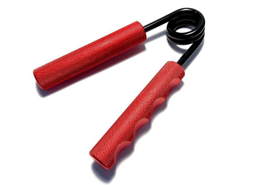 Кистевой эспандер Hand Grip PRO 50 кг красный (110 lb) EasyFit 2123829 фото