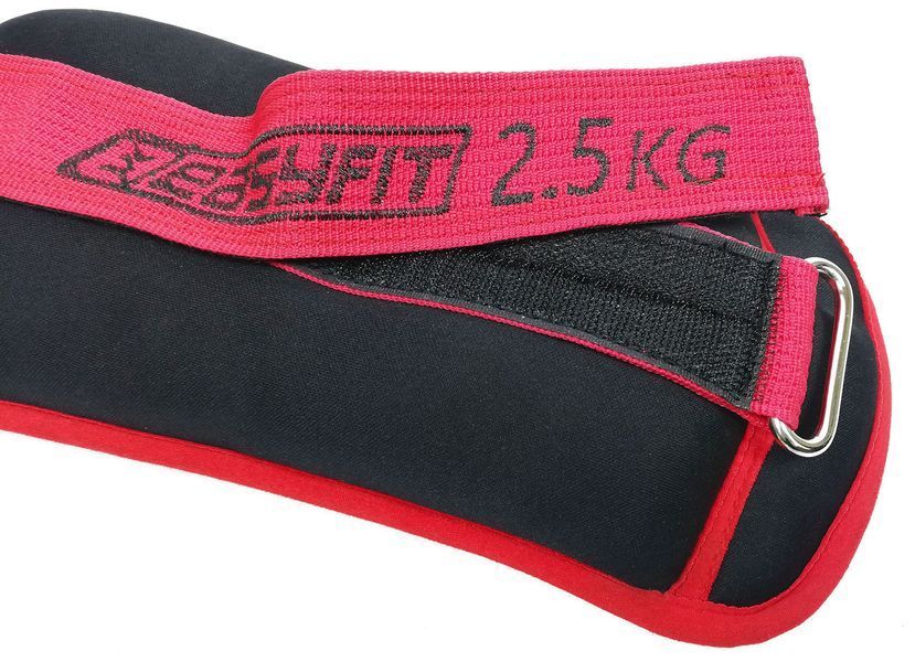 Обтяжувачі для ніг та рук з металом MYAKI по 2,5 кг (пара) EasyFit 2123989 фото