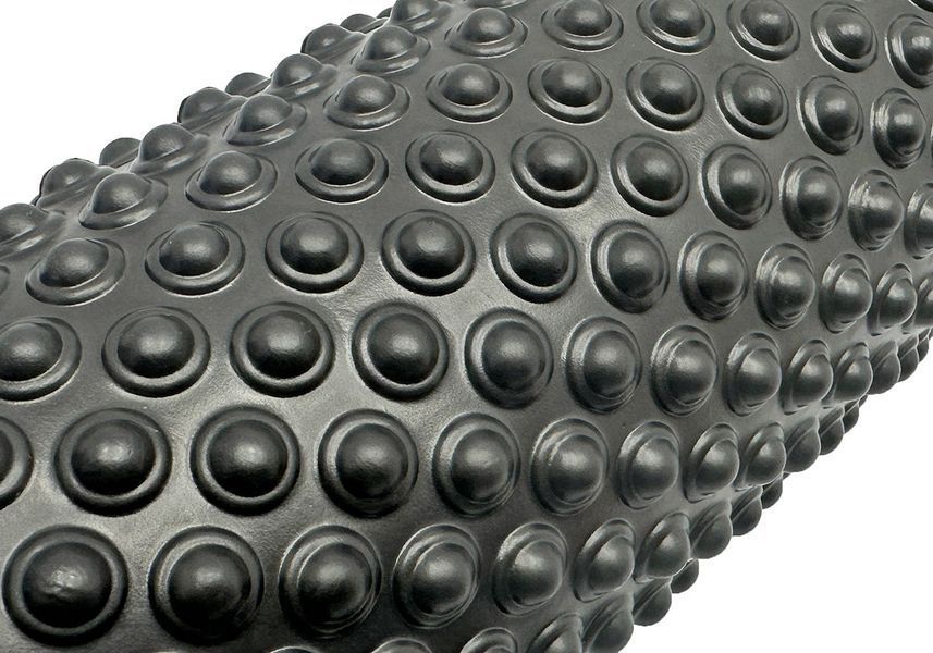 Масажний ролик Grid Roller Light 33 см Чорний EasyFit 2124122 фото