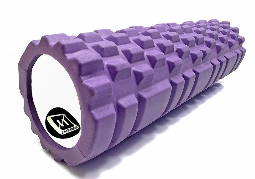 Масажний ролик Grid Roller 45 см v.2.1 Фіолетовий EasyFit 2124045 фото
