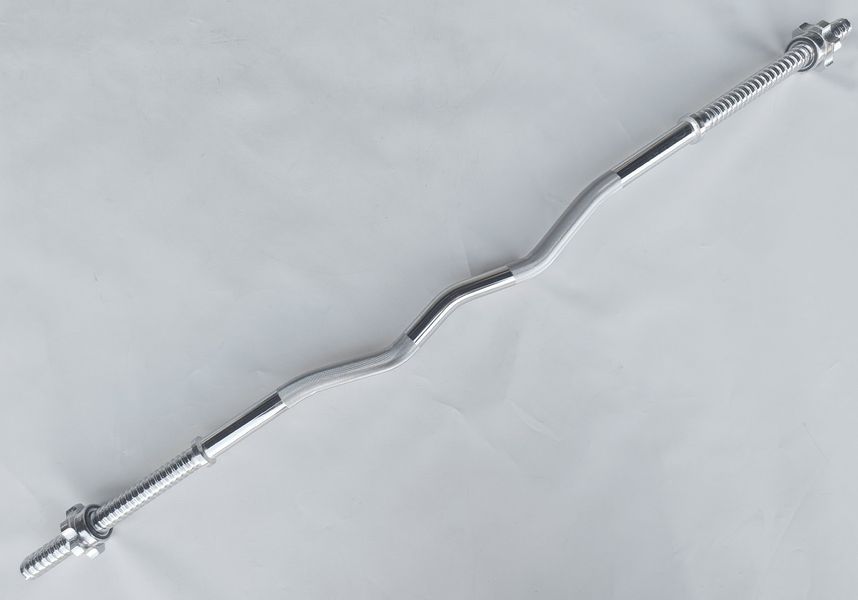 Гриф для штанги W-образный 1.2 м &Oslash; 28 мм EasyFit 2123735 фото