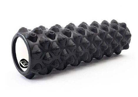 Масажний ролик Grid Roller Extreme 45 см Чорний EasyFit 2124183 фото