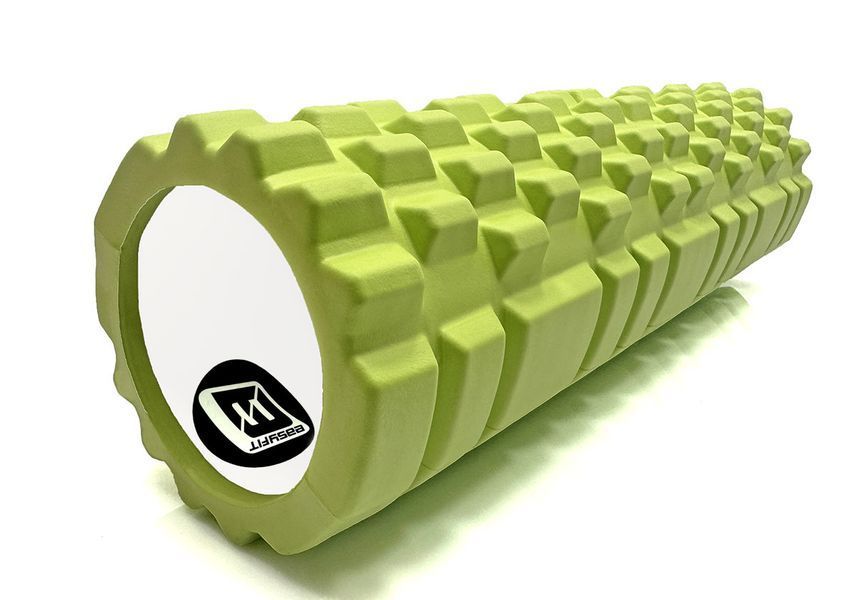 Масажний ролик Grid Roller 45 см v.2.1 Салатовий EasyFit 2124046 фото