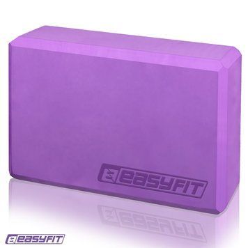Блок для йоги EVA Фиолетовый EasyFit 2124391 фото
