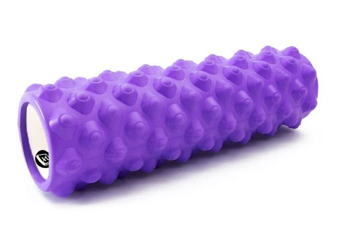 Массажный ролик Grid Roller Extreme 45 см Фиолетовый EasyFit 2124184 фото