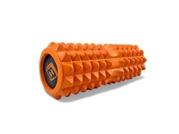 Масажний ролик Solid Roller v.1.2s 33х13 см помаранчевий EasyFit 2124385 фото