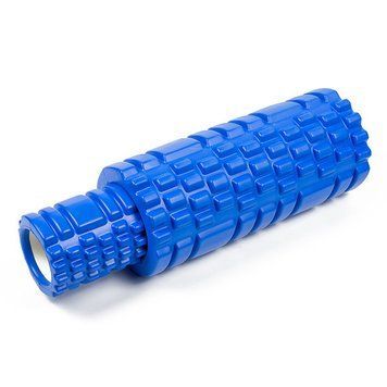 Масажний ролик Grid Roller Double 33 см Синій EasyFit 2124126 фото
