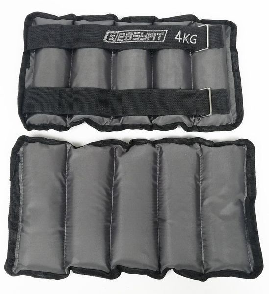 Обтяжувачі для ніг та рук з металом Metal 4 кг (пара) EasyFit 2123982 фото