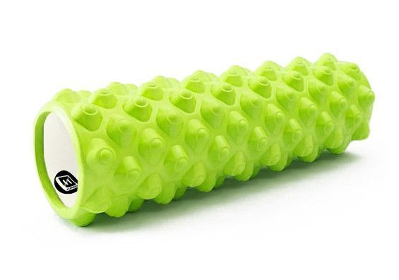 Массажный ролик Grid Roller Extreme 45 см Салатовый EasyFit 2124185 фото