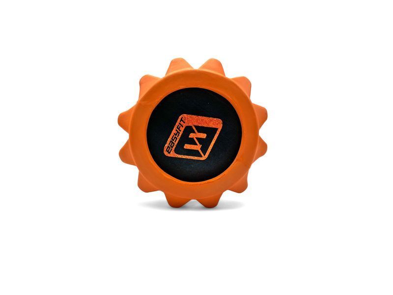 Масажний ролик Solid Roller v.1.2s 33х13 см помаранчевий EasyFit 2124385 фото