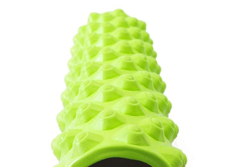 Массажный ролик Grid Roller Extreme 45 см Салатовый EasyFit 2124185 фото