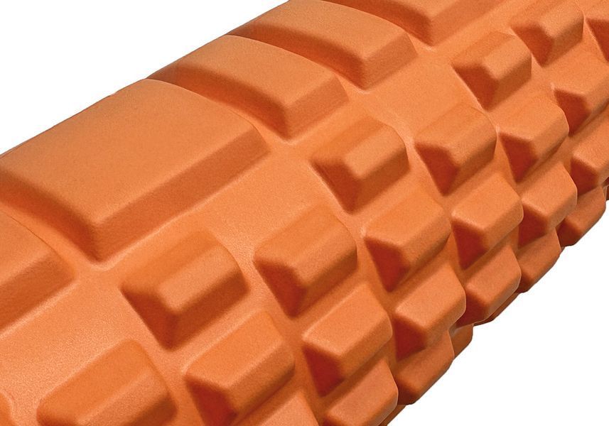 Масажний ролик Grid Roller 45 см v.2.1 Помаранчевий EasyFit 2124048 фото
