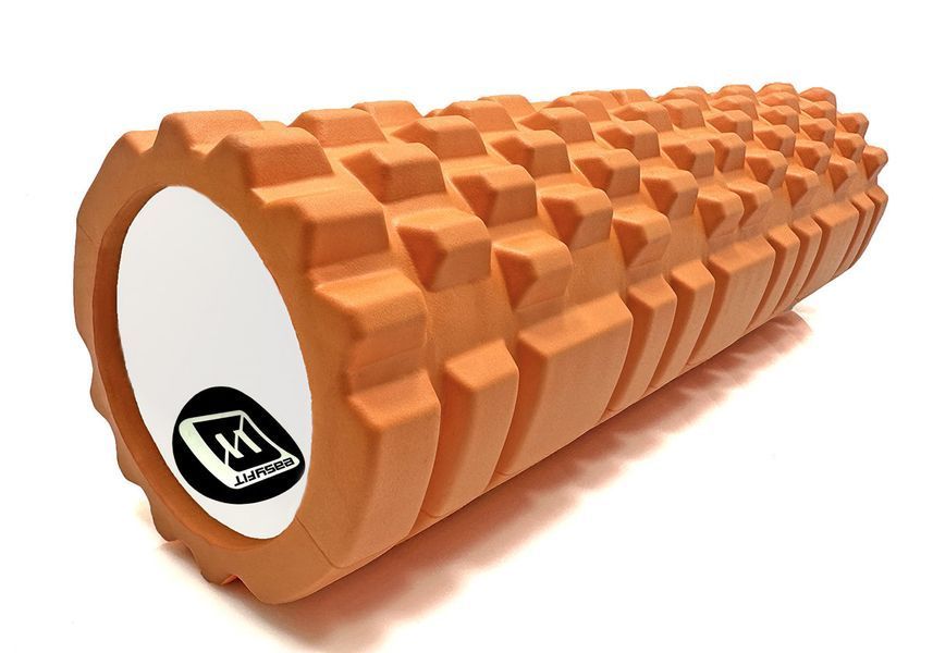 Масажний ролик Grid Roller 45 см v.2.1 Помаранчевий EasyFit 2124048 фото