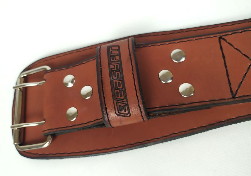 Пояс атлетический Training Belt (коричневый) XS EasyFit 2124510 фото