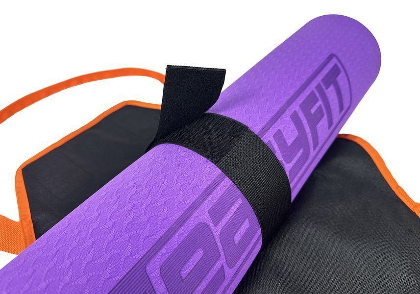 Сумка-переноска для йога-коврика Оранжевая EasyFit 2124422 фото