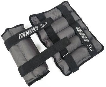 Утяжелители для ног и рук с металлом Metal 5 кг (пара) EasyFit 2123983 фото