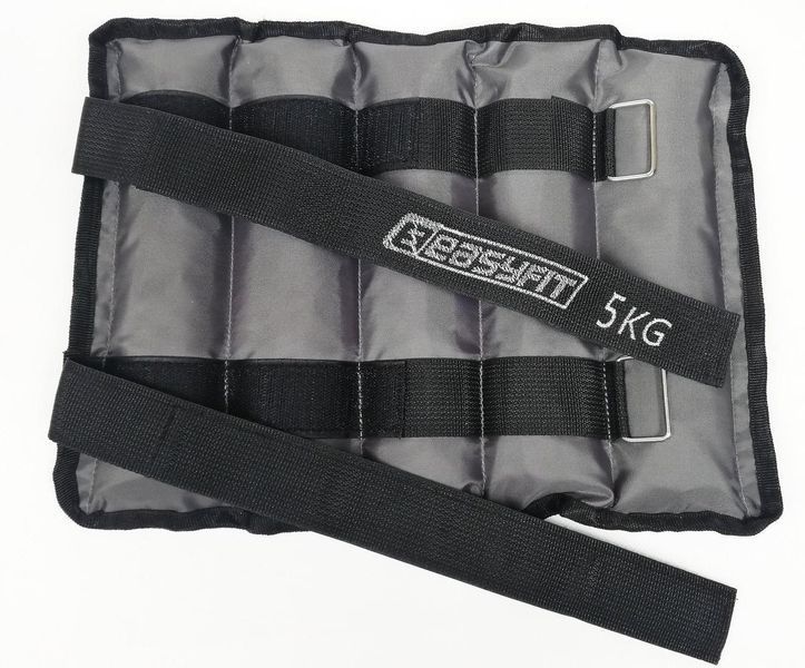 Обтяжувачі для ніг та рук з металом Metal 5 кг (пара) EasyFit 2123983 фото