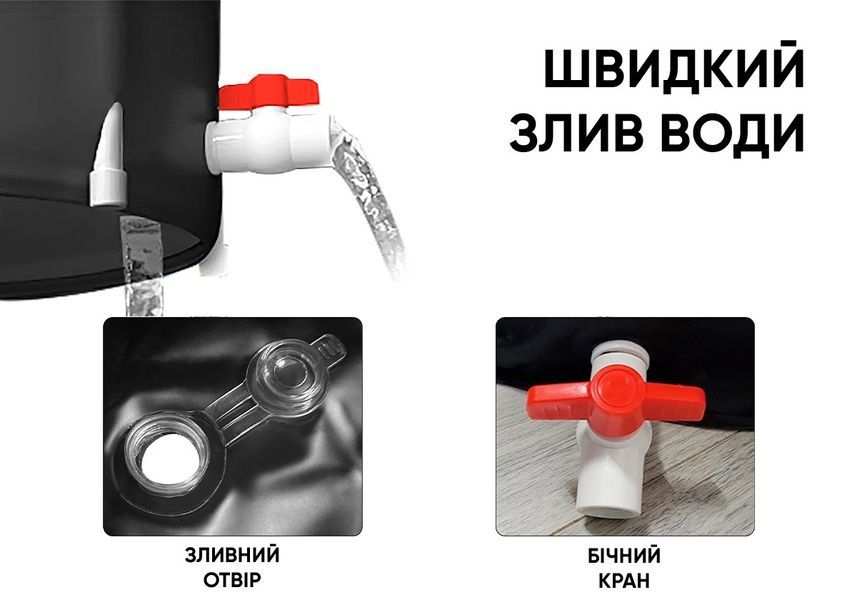 Каркасна крижана кріо ванна круглий басейн для оздоровлення EasyFit 2124690 фото