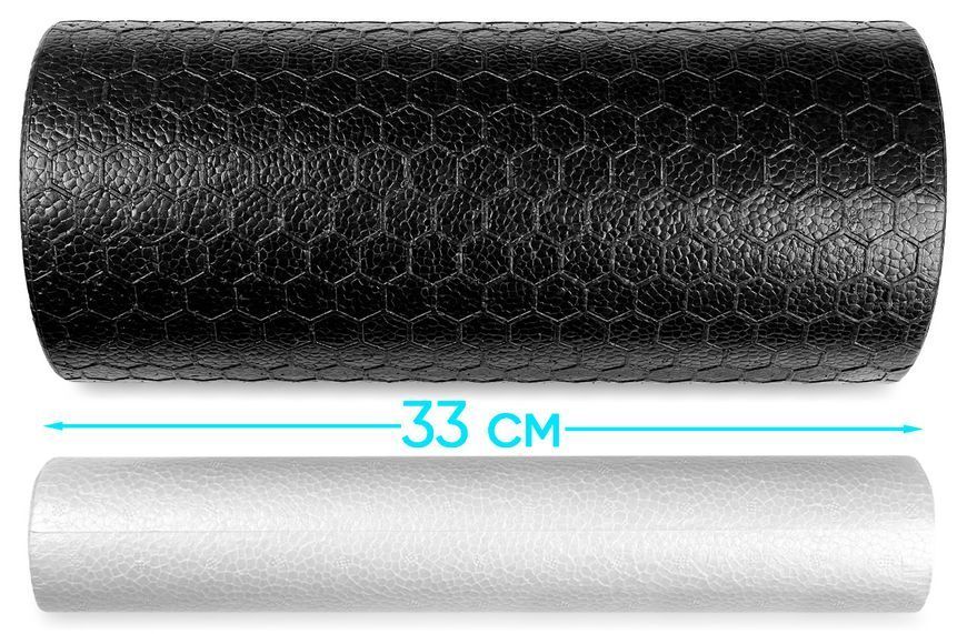 Масажний ролик LightWeight 33х14 см з масажером для стоп 33х5 см EasyFit 2124386 фото