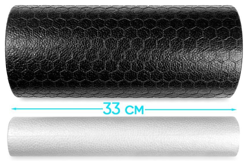 Масажний ролик LightWeight 33х14 см з масажером для стоп 33х5 см EasyFit 2124386 фото