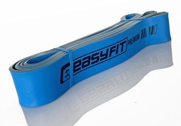 Двухслойная резинка для подтягиваний Premium 35-63 кг EasyFit 2123838 фото