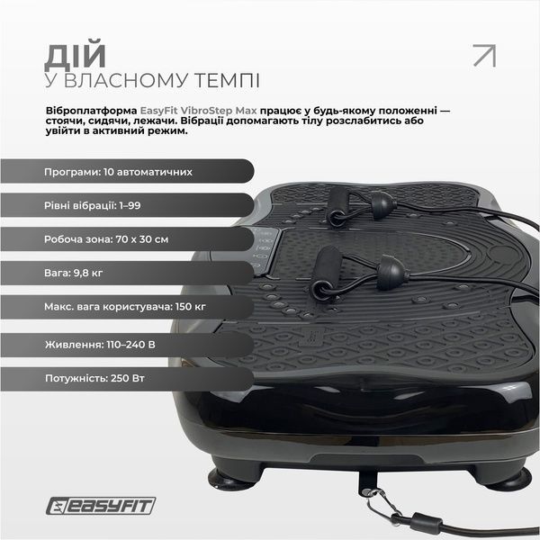 Віброплатформа VibroStep Max EasyFit 2124700 фото
