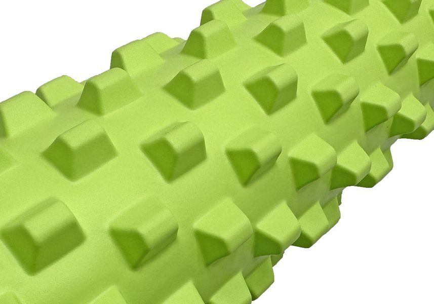 Массажный ролик Grid Roller PRO 45 см Салатовый EasyFit 2124055 фото