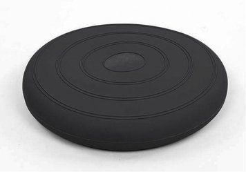 Балансировочная массажная подушка гладкая Balance Cushion Черный EasyFit 2124347 фото