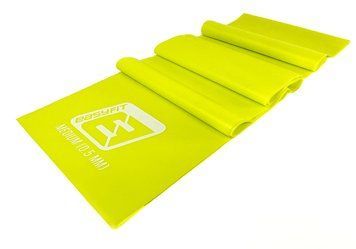 Лента латексная 0.5 мм для пилатеса и йоги желтая EasyFit 2123821 фото