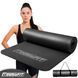 Коврик для фитнеса и йоги NBR 10 мм Черный EasyFit 2124236 фото 1