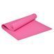 Килимок для йоги та фітнесу ПВХ (PVC) Рожевий EasyFit 2124274 фото 1
