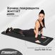 Коврик для фитнеса и йоги NBR 10 мм Черный EasyFit 2124236 фото 2