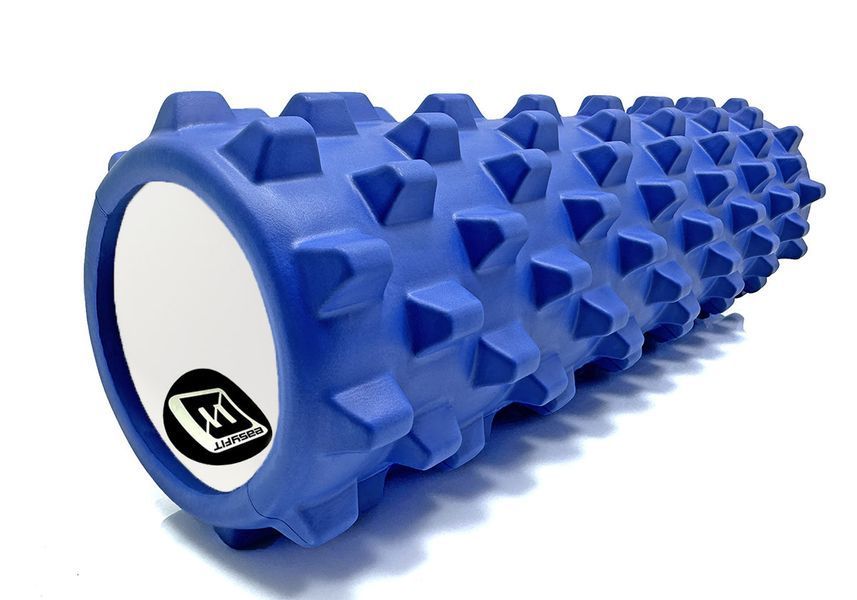 Масажний ролик Grid Roller PRO 45 см Синій EasyFit 2124056 фото