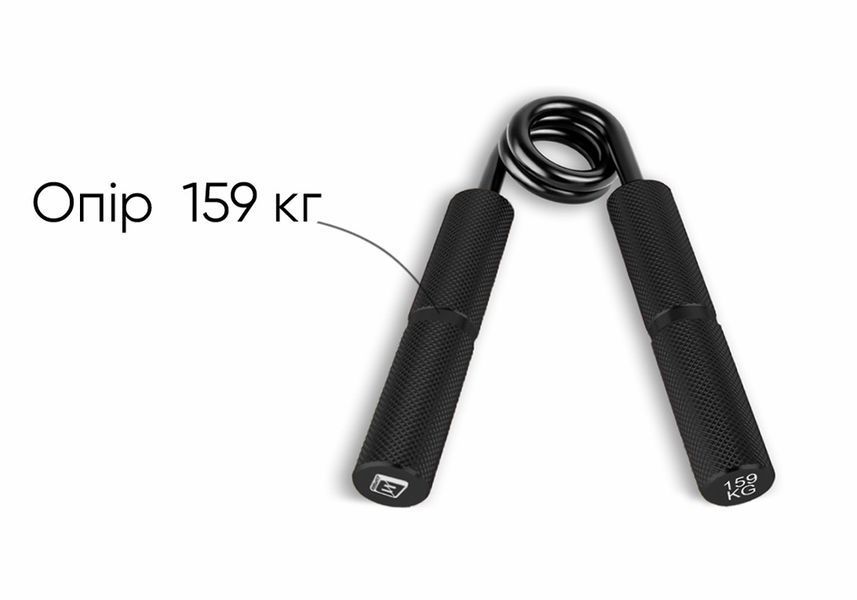 Кистевой эспандер Hand Grip PRO 159 кг черный (350 lb) EasyFit 2123826 фото