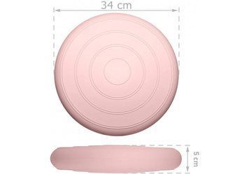 Балансировочная массажная подушка гладкая Balance Cushion Бежевый EasyFit 2124348 фото