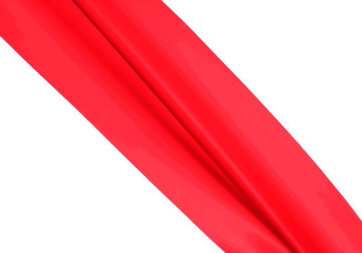 Стрічка латексна 0.65 мм для пілатеса та йоги червона EasyFit 2123822 фото