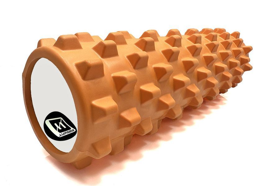 Масажний ролик Grid Roller PRO 45 см Помаранчевий EasyFit 2124057 фото
