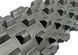 Массажный ролик Grid Roller PRO 45 см Черный EasyFit 2124058 фото 2